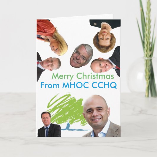 MHOC CCHQ Christmas Kaart (Voorkant)
