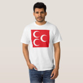 Mhp, vlag Turkije T-shirt (Voorkant volledig)