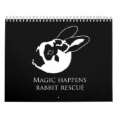 MHRR Honeybadger Bunny Rabbit 12 maanden kalender (Hoes)