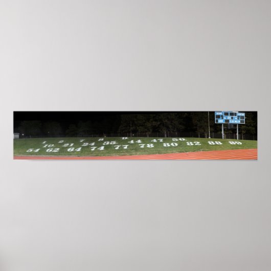 MHS Senior Numbers Poster (Voorkant)