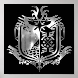 MHW Metal Emblem Poster