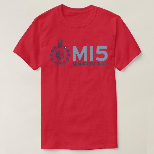 MI5-beveiligingsservice T-shirt (Design voorkant)