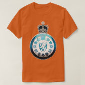 MI5 Militaire Inlichtingendienst Afdeling 5 Rounde T-shirt (Design voorkant)