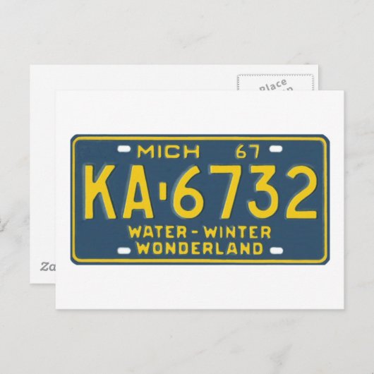 MI67 BRIEFKAART (Voorkant / Achterkant)