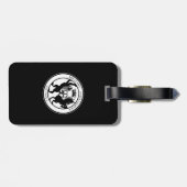 MI6-Logo Bagagelabel (Achterkant horizontaal)