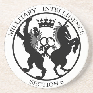 MI6 Logo Geheime service Onderzetter