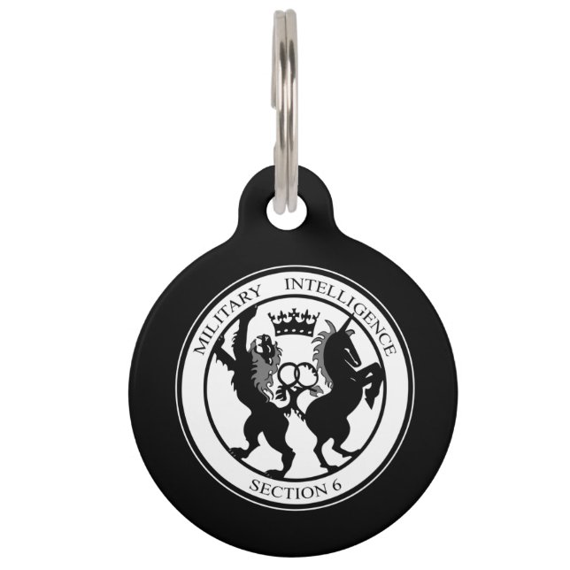 MI6-Logo Huisdierpenning (Voorkant)