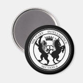 MI6-Logo Magneet (Voorkant / Achterkant)