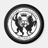 MI6-Logo Magneet (Voorkant)