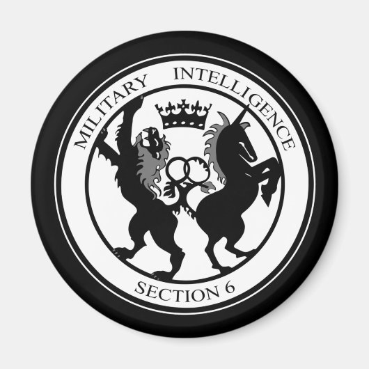 MI6-Logo Magneet (Voorkant)