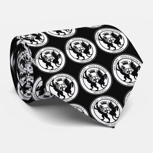 MI6-Logo Stropdas (Opgerold)