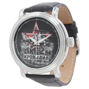 Mi-24 Grote Sovjethelikopter Horloge