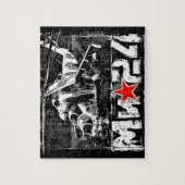 Mi-24 Grote Sovjethelikopter Legpuzzel (Verticaal)