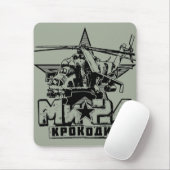 Mi-24 Grote Sovjethelikopter Muismat (Met muis)