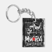 Mi-24 Grote Sovjethelikopter Sleutelhanger (Voorkant Links)