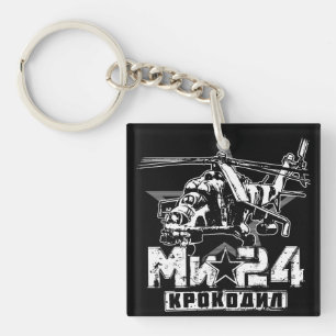 Mi-24 Grote Sovjethelikopter Sleutelhanger