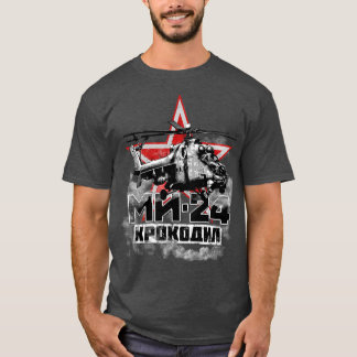 Mi-24 Grote Sovjethelikopter T-shirt