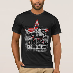 Mi-24 Grote Sovjethelikopter T-shirt