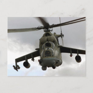MI-24 Hind Briefkaart