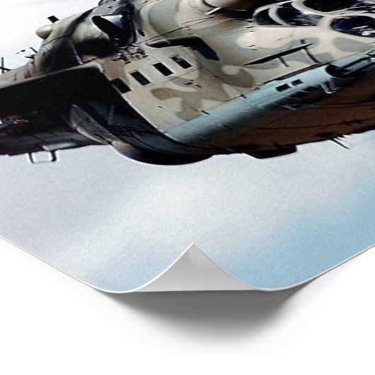 MI-24 Hind Poster (Hoek)