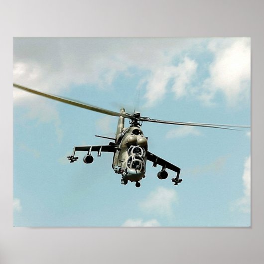MI-24 Hind Poster (Voorkant)