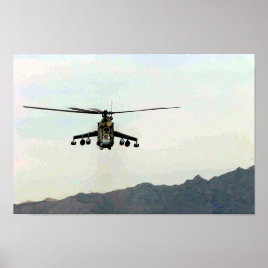 MI-35 Hind Poster (Voorkant)