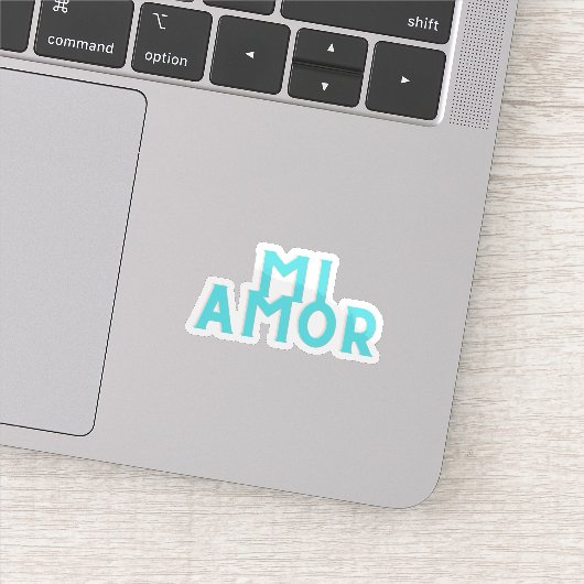 Mi Amor Sticker (Detail)
