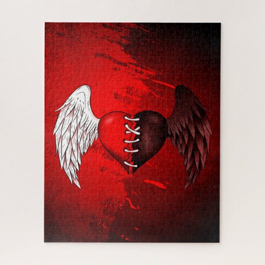 Mi-ange Mi-Demon Puzzle Legpuzzel (Verticaal)