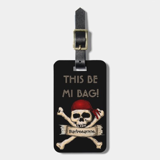 Mi Bag Bagagelabel (Voorkant verticaal)