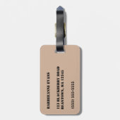 Mi Bag Bagagelabel (Achterkant verticaal)