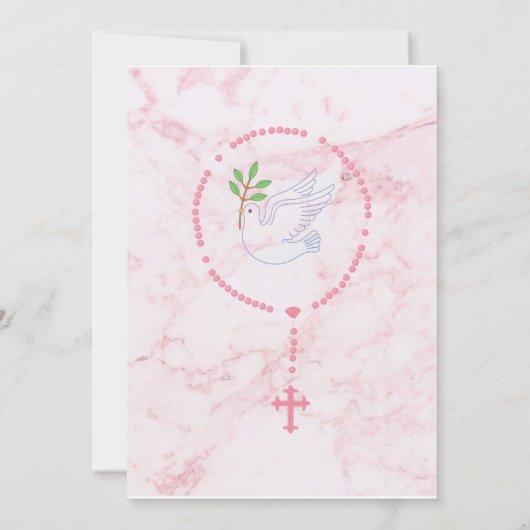 Mi Bautismo Kaart (Achterkant)