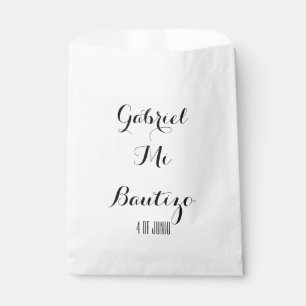 Mi Bautizo-draagtassen - Aanpassen Bedankzakje