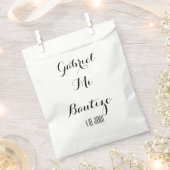 Mi Bautizo gunsttassen - Aanpassen Bedankzakje (Geknipt)