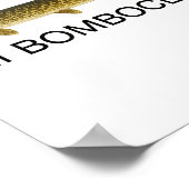 Mi Bomboclat Funny Fish Jamaican Slang Graphic  Poster (Hoek)