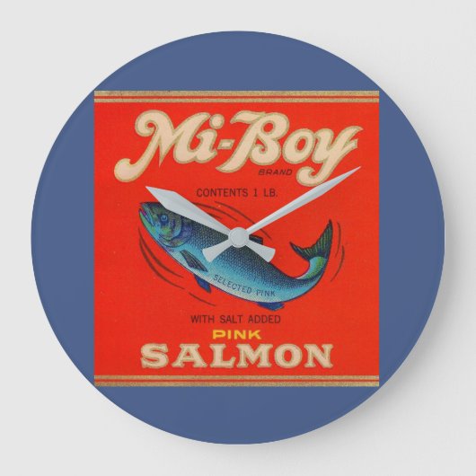 Mi-Boy roze zalm uit de jaren '30 Grote Klok (Voorkant)