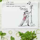 Mi Buenos Aires Querido Tango Theedoek (Gevouwen)