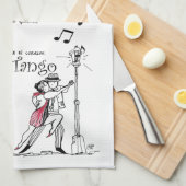 Mi Buenos Aires Querido Tango Theedoek (Quarter Fold)