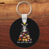 Mi Burrito Sabanero Mexican Christmas Donkey Spani Sleutelhanger (Voorkant)