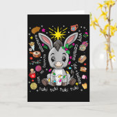 Mi Burrito Sabanero Mexican Christmas Spanish Xmas Kaart (Gele Bloem)