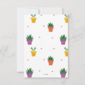 Mi casa es casa nueva Nieuw adres Aankondiging (Achterkant)