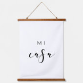 Mi casa es su casa elegant hangend wandkleed (Voorkant)