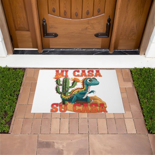 Mi Casa, Su Casa Woestijn Scene Deurmat (Buiten)