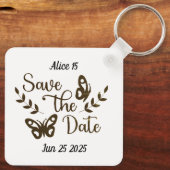 Mi Celebración de Quince Años Sleutelhanger (Achterkant)