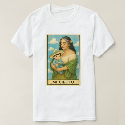 Mi Cielito - Abuelita y Bebe T-shirt (Design voorkant)