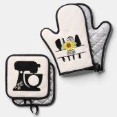 Mi cocina ovenwant & pannenlap set (Voorkant / Achterkant)