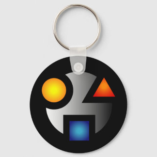 MI cryptische logo sleutelhanger
