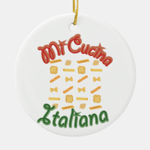 Mi Cucina Italiana Keramisch Ornament