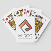MI DOG-afspeelkaarten Pokerkaarten (Achterkant)