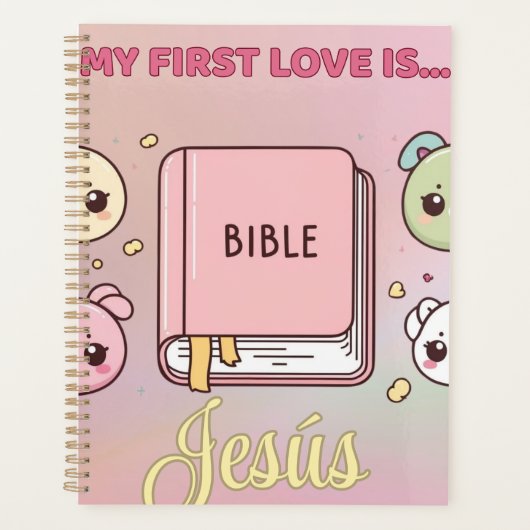 Mi first love is Jesús Agenda (Voorkant)