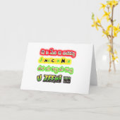 Mi Gewoon een gewoon Jamaicaans man dat ah een din Kaart (Gele Bloem)